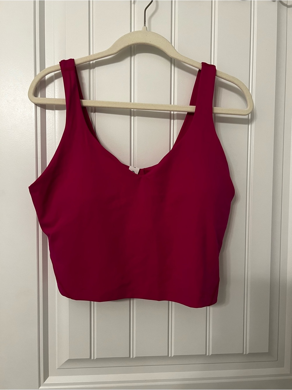 lululemon athletica Deep Pink Scoop Tank